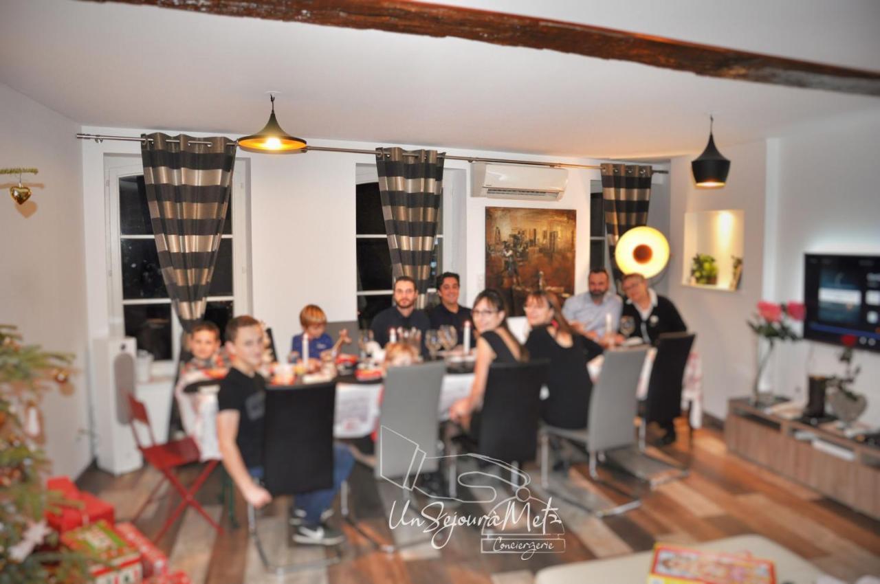 Apartamento Unsejourametz-Fr Meubles Ossons Du T2 Au T4 Avec Parking, Exterior foto